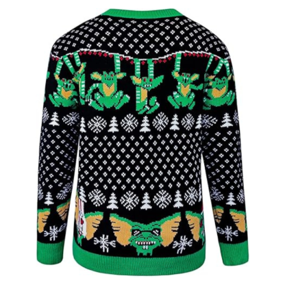 3D Christmas Sweatshirt With Kangaroo Pocket 