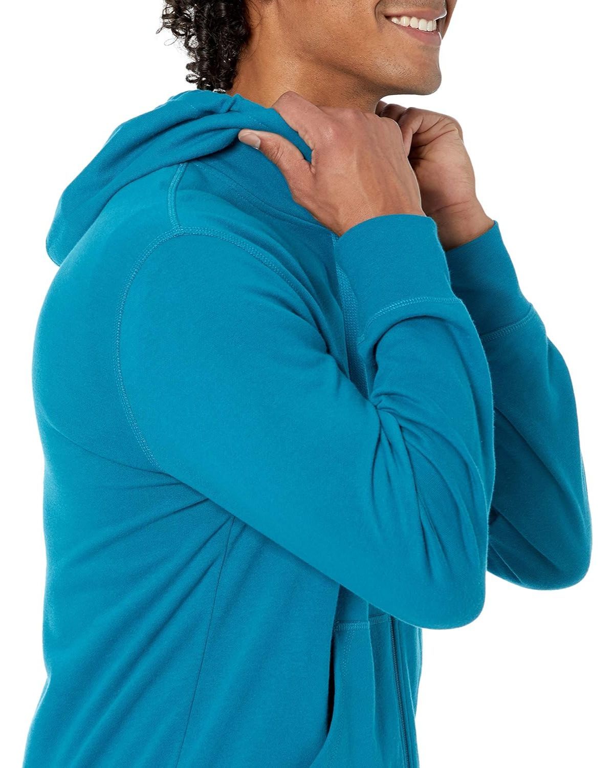 Lightweight French Terry Hooded Sweatshirt-My 3D Hoodie