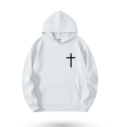 Faith Cross Pullover Hoodie for Men And Women