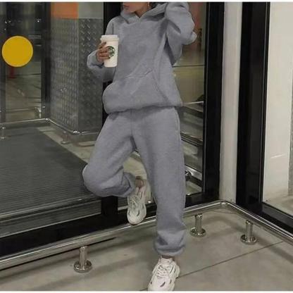 2 Pieces Hooded Tracksuit Sets - My 3D Hoodie