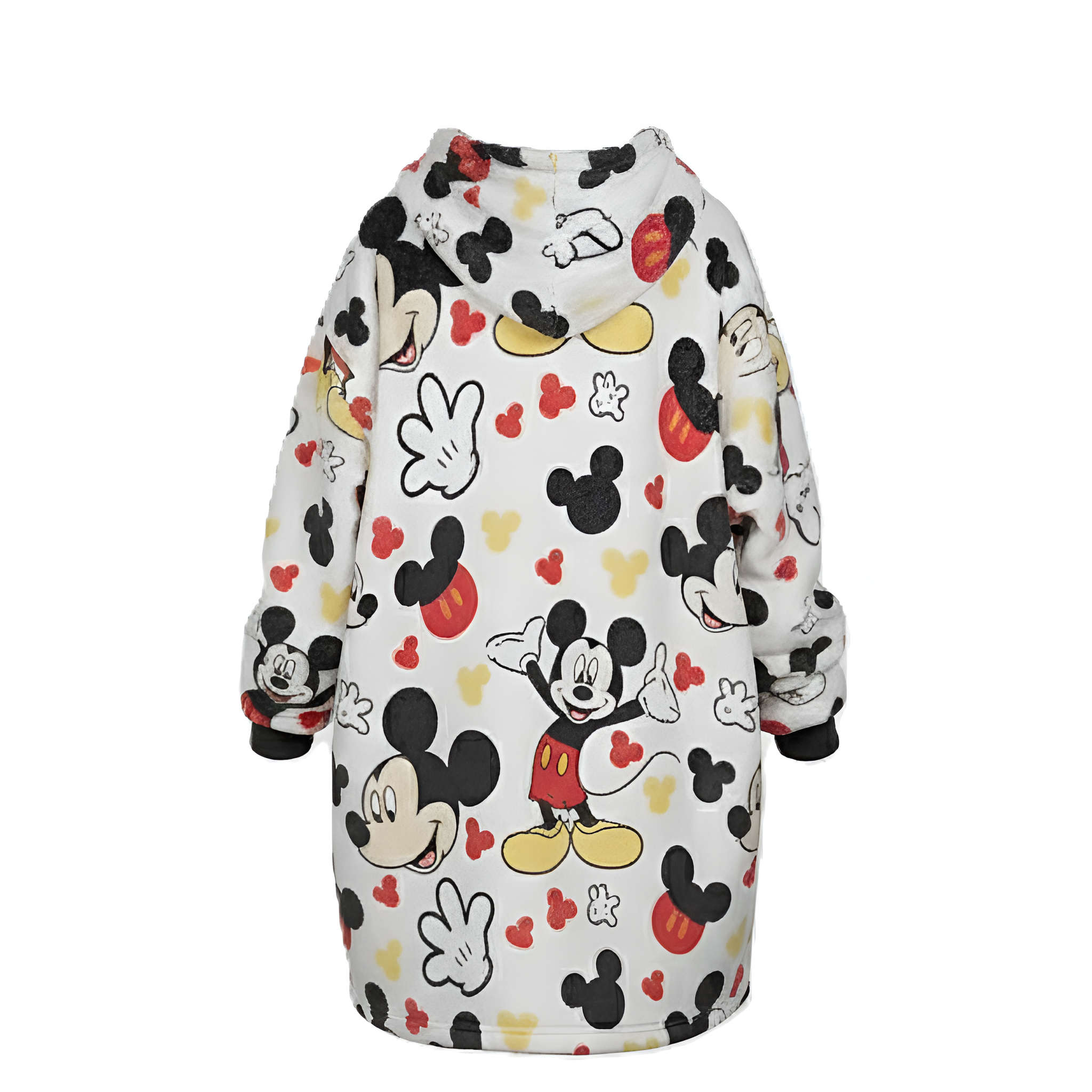 Mickey Mouse Themed Oversized Wearable Fleece Blanket Hoodie