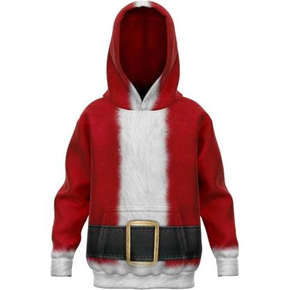 Funny Santa Claus All Over Print Hoodie