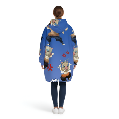 Anime Inspired Cozy Oversized Blanket Hoodie
