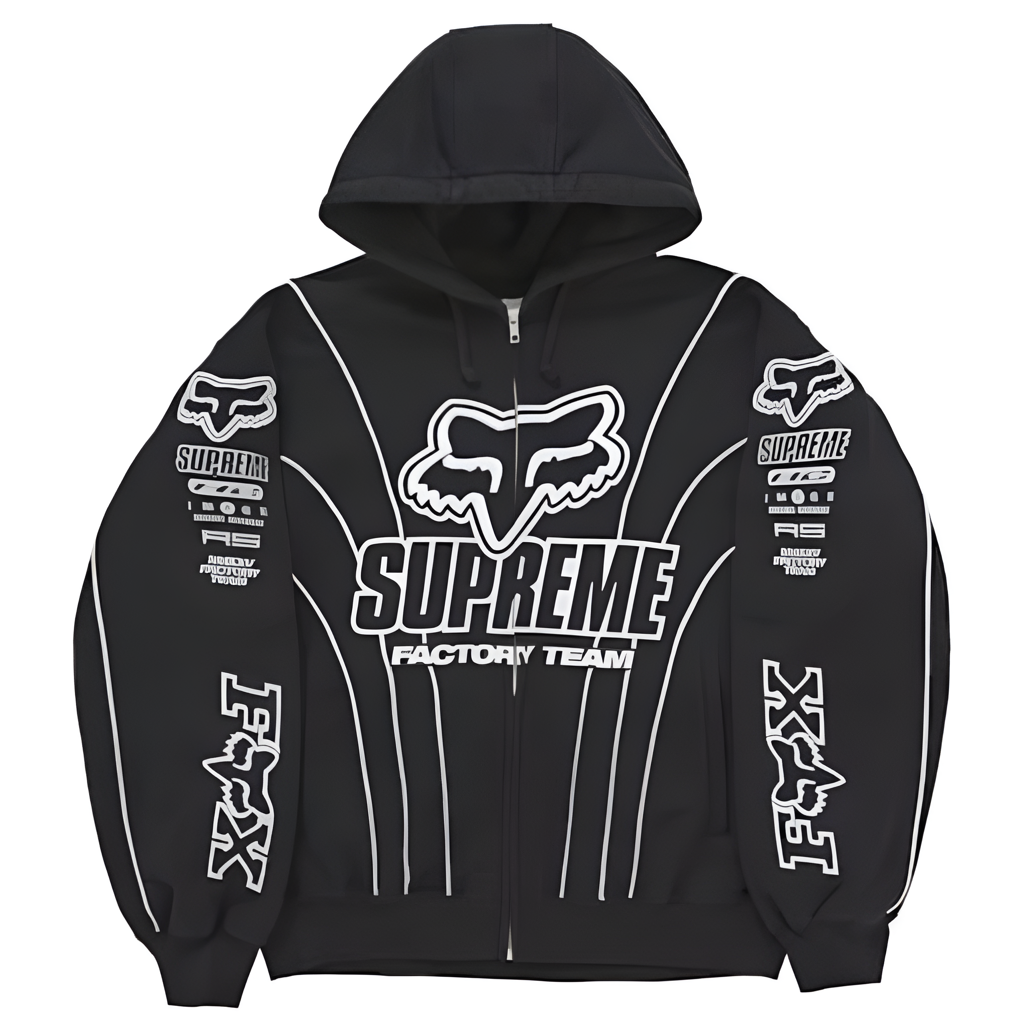 Stylish Graphic Racing Hoodie For Casual Wear