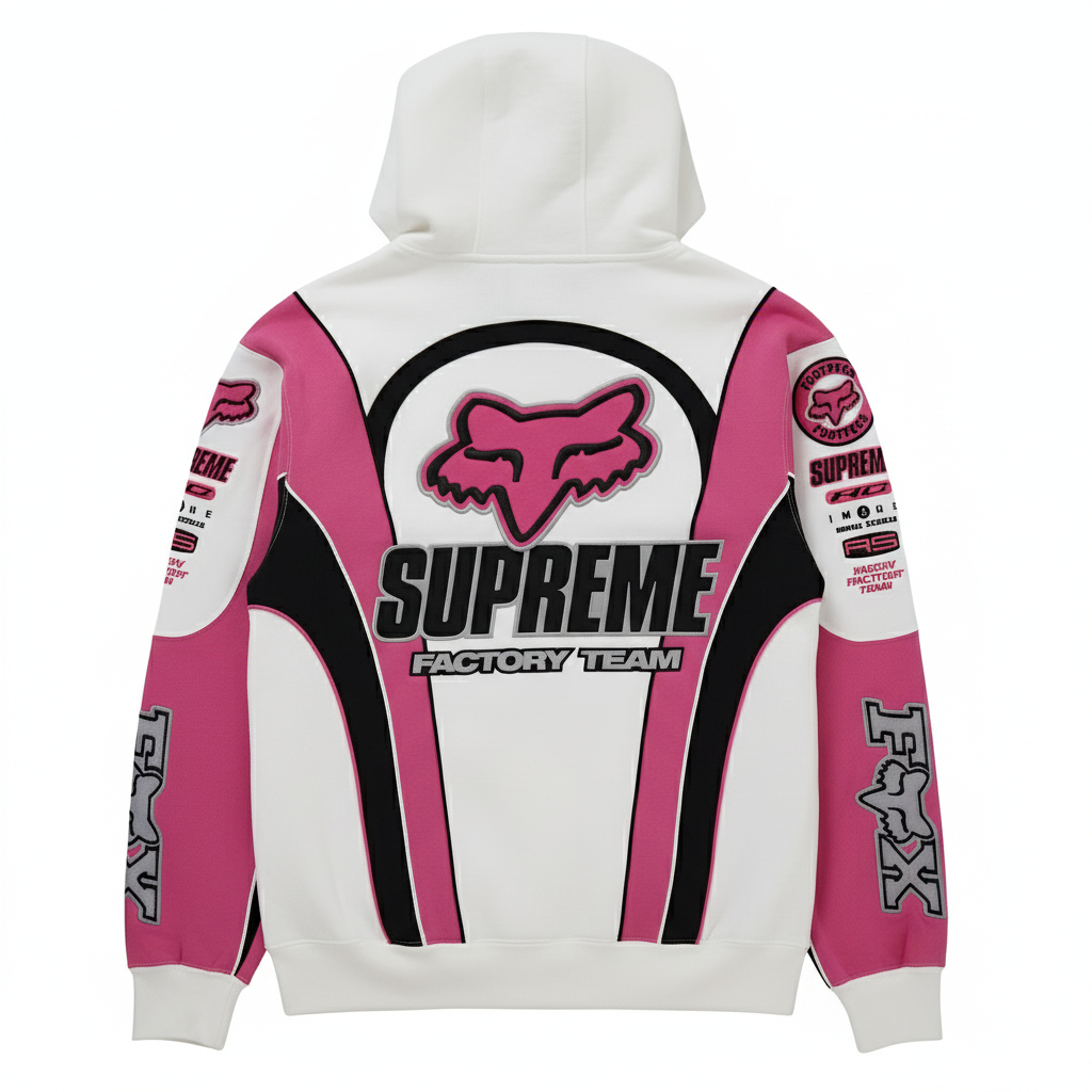 Stylish Graphic Racing Hoodie For Casual Wear