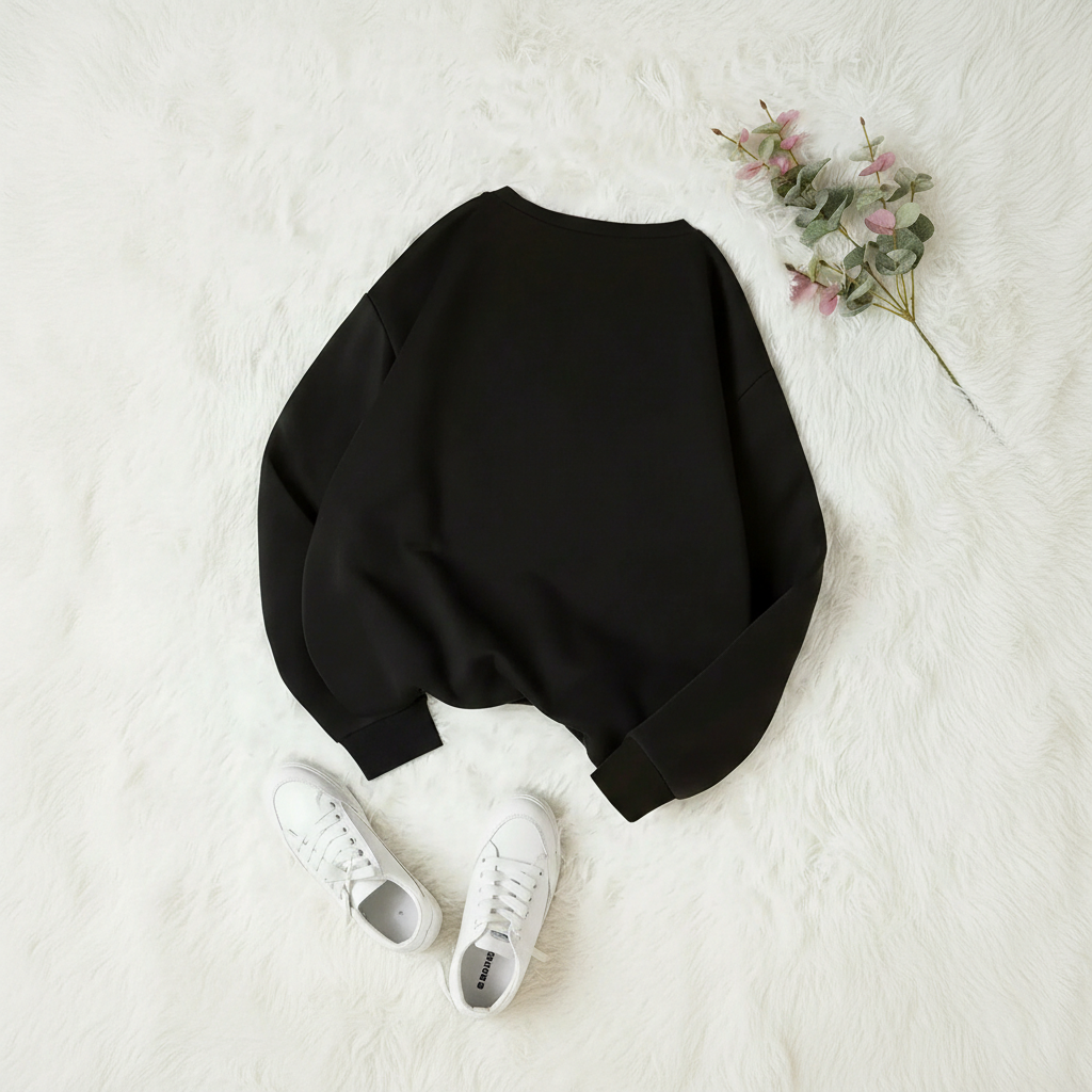 Highland Cow Floral Graphic Hoodie