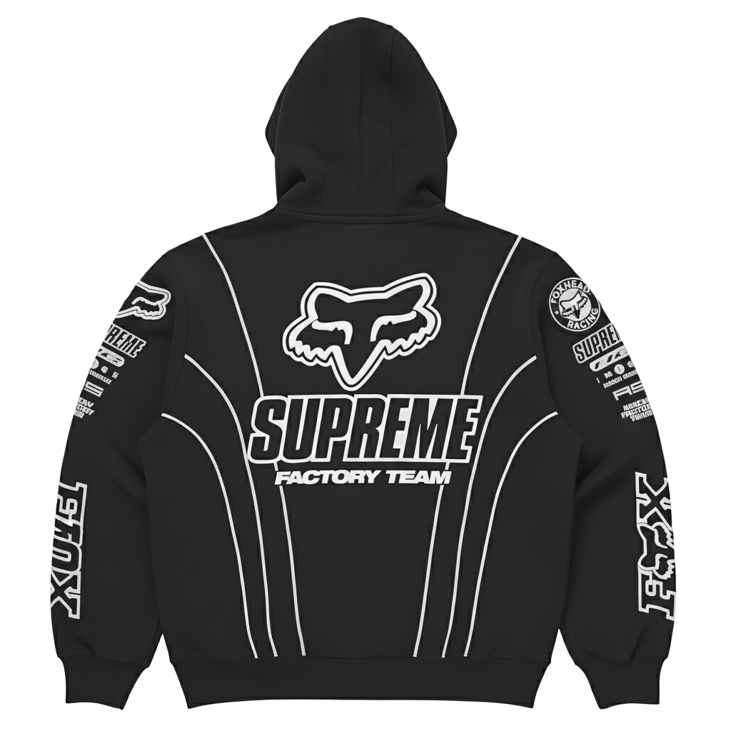 Stylish Graphic Racing Hoodie For Casual Wear