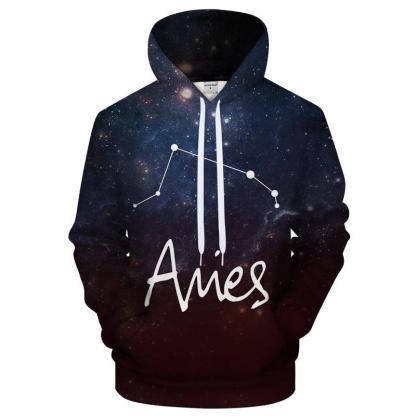 Aries - March 21 to April 20 3D Sweatshirt Hoodie Pullover-My 3D Hoodie