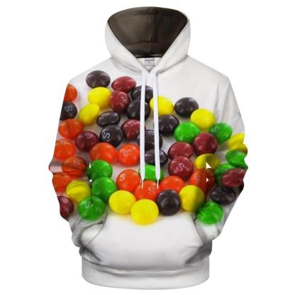 Smarties 3D Sweatshirt Hoodie Pullover-My 3D Hoodie