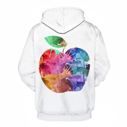 Soulful Apple 3D - Sweatshirt, Hoodie, Pullover-My 3D Hoodie