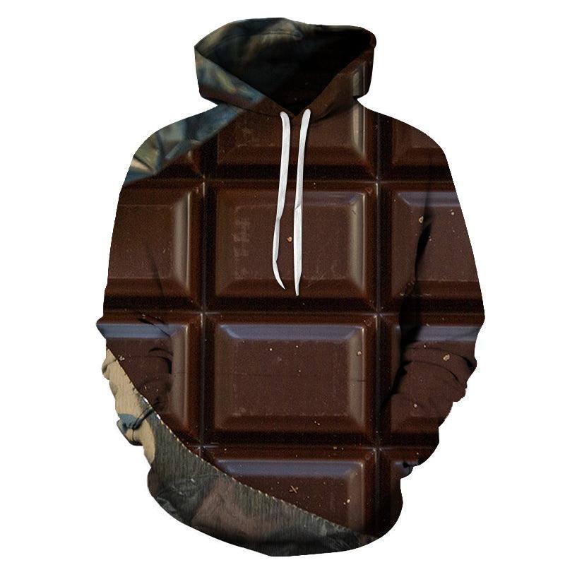 Dark Chocolate 3D - Sweatshirt, Hoodie, Pullover-My 3D Hoodie