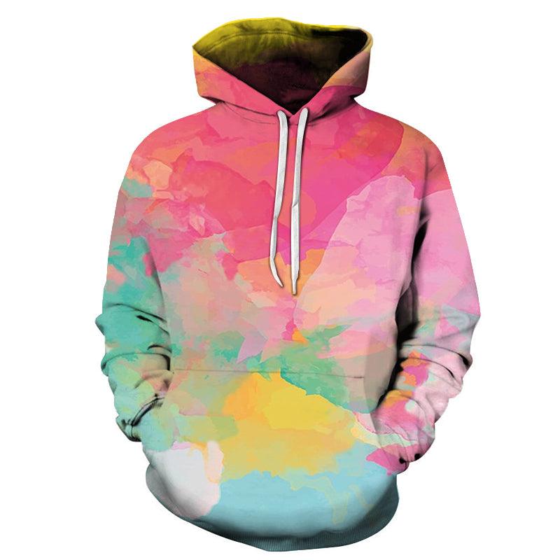 Colorful Water 3D - Sweatshirt, Hoodie, Pullover-My 3D Hoodie