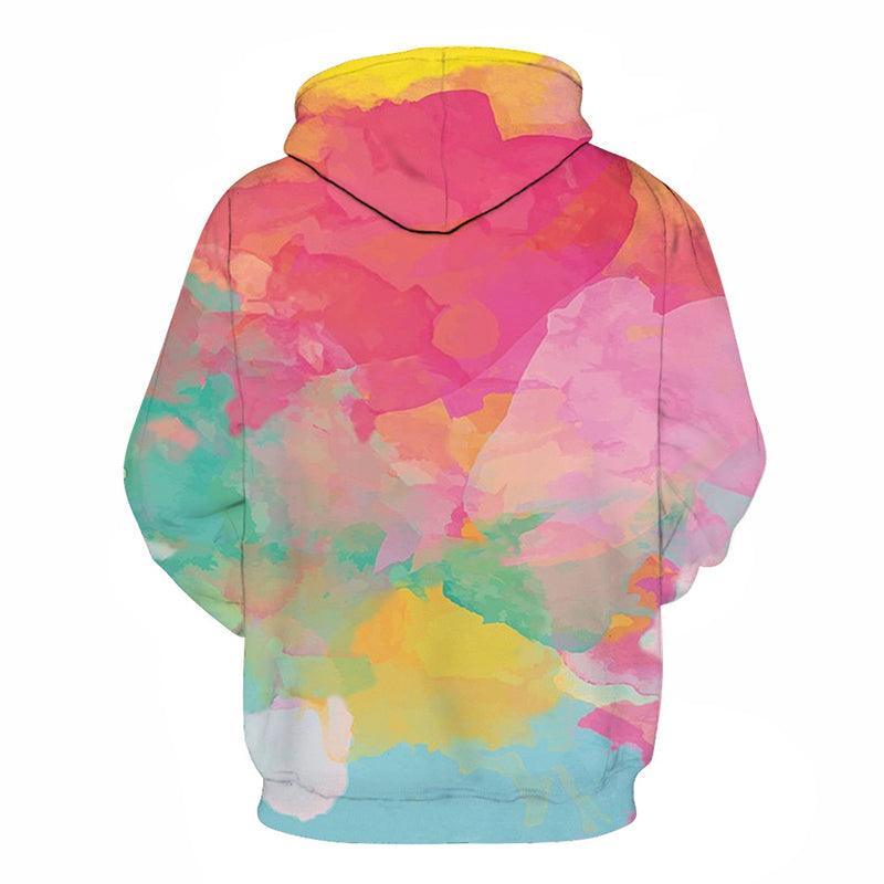 Colorful Water 3D - Sweatshirt, Hoodie, Pullover-My 3D Hoodie