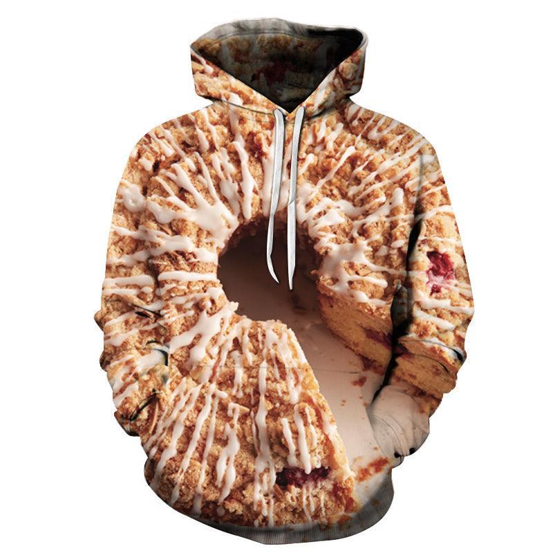 Missing Cake Piece 3D - Sweatshirt, Hoodie, Pullover-My 3D Hoodie