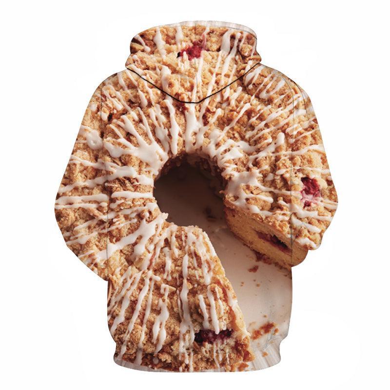 Missing Cake Piece 3D - Sweatshirt, Hoodie, Pullover-My 3D Hoodie