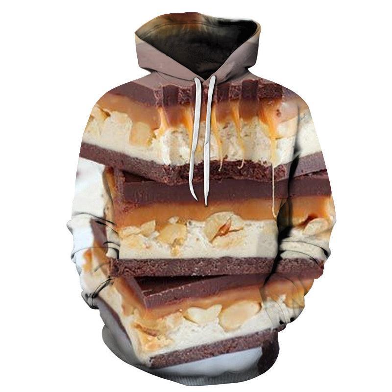 Caramel Ice Cream Sandwich 3D - Sweatshirt, Hoodie, Pullover-My 3D Hoodie
