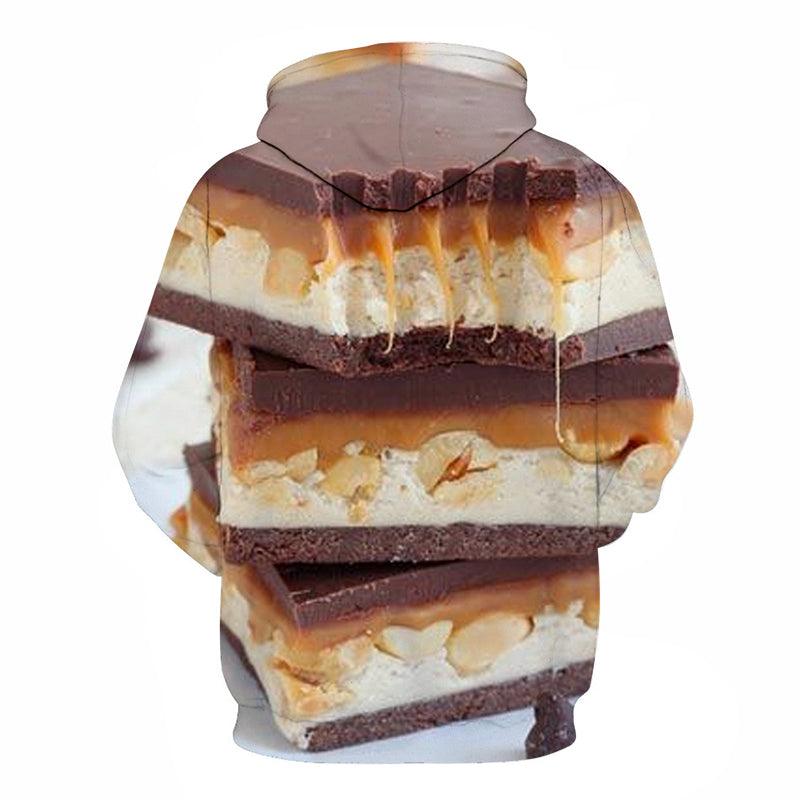 Caramel Ice Cream Sandwich 3D - Sweatshirt, Hoodie, Pullover-My 3D Hoodie