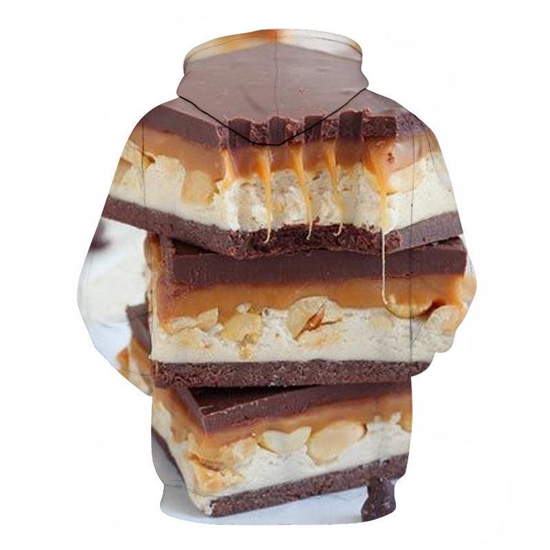 Caramel Ice Cream Sandwich 3D - Sweatshirt, Hoodie, Pullover-My 3D Hoodie