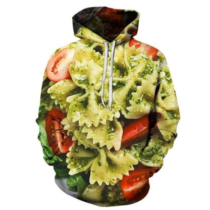Veggie Pasta 3D Hoodie-My 3D Hoodie