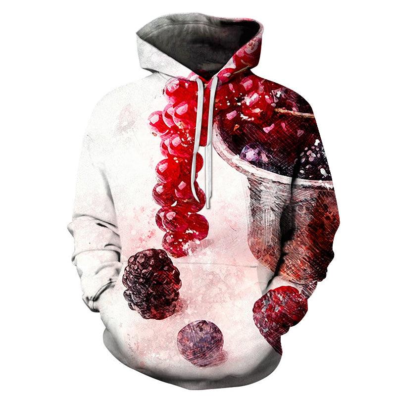 Red And White Jello 3D Sweatshirt-My 3D Hoodie