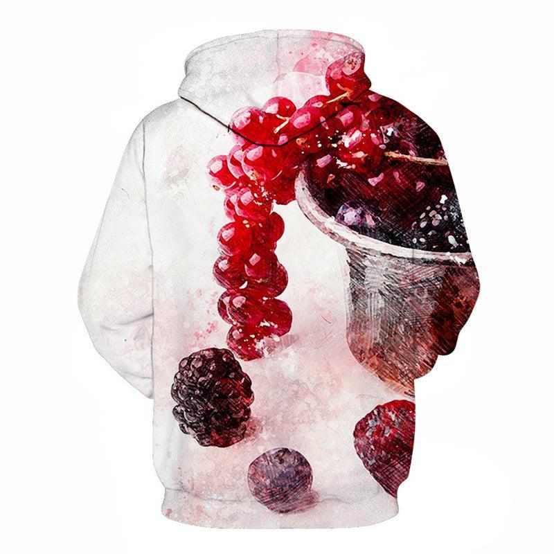Red And White Jello 3D Sweatshirt-My 3D Hoodie