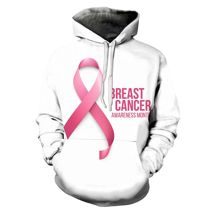 Breast Cancer Awareness Month 3D - Sweatshirt, Hoodie, Pullover-My 3D Hoodie