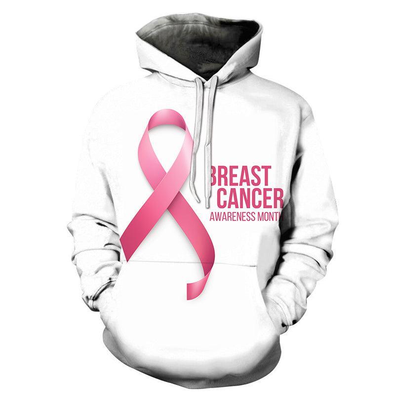 Breast Cancer Awareness Month 3D - Sweatshirt, Hoodie, Pullover-My 3D Hoodie