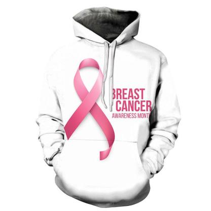 Breast Cancer Awareness Month 3D - Sweatshirt, Hoodie, Pullover-My 3D Hoodie