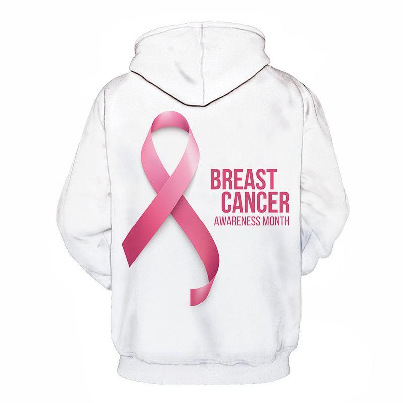 Breast Cancer Awareness Month 3D - Sweatshirt, Hoodie, Pullover-My 3D Hoodie