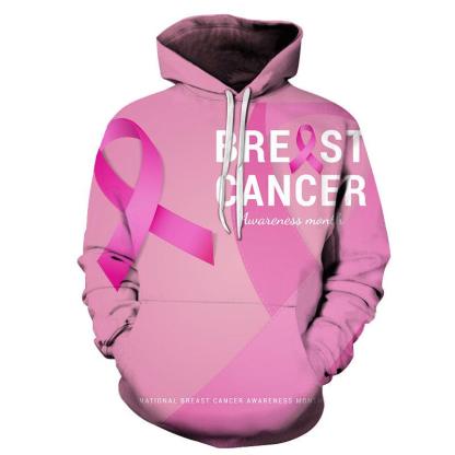 Strength, Faith & Support BCA 3D - Sweatshirt, Hoodie, Pullover-My 3D Hoodie