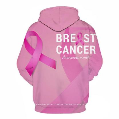 Strength, Faith & Support BCA 3D - Sweatshirt, Hoodie, Pullover-My 3D Hoodie