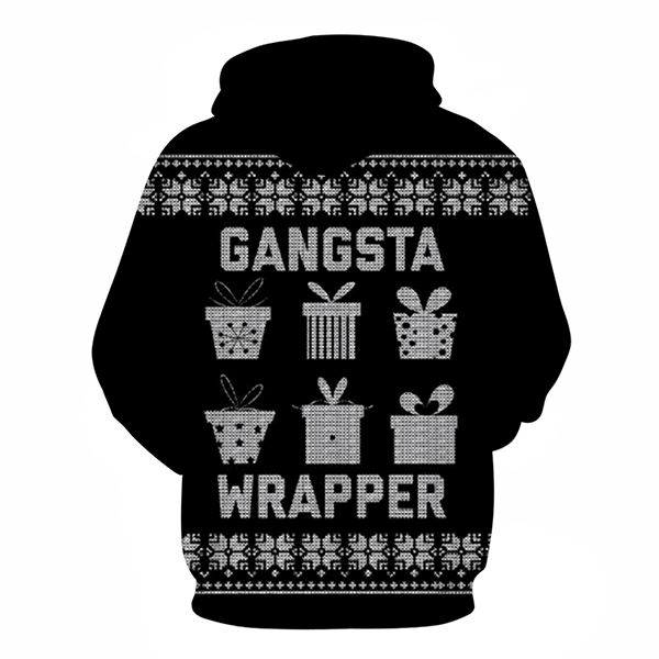 The Master Wrapper Hoodie - Sweatshirt, Hoodie, Pullover-My 3D Hoodie