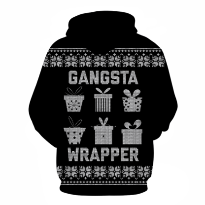 The Master Wrapper Hoodie - Sweatshirt, Hoodie, Pullover-My 3D Hoodie