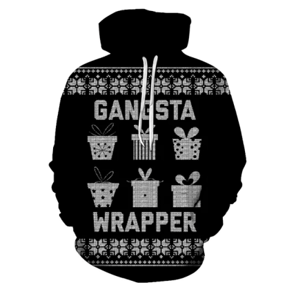The Master Wrapper Hoodie - Sweatshirt, Hoodie, Pullover-My 3D Hoodie