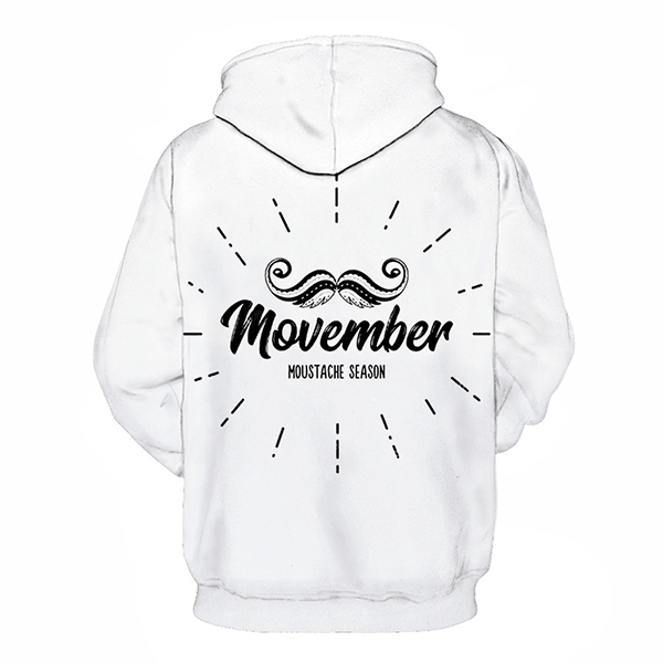 It's The Season of Mustache - Sweatshirt, Hoodie, Pullover-My 3D Hoodie