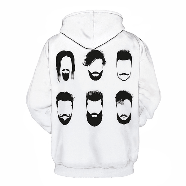 The Men of Movember - Sweatshirt, Hoodie, Pullover-My 3D Hoodie