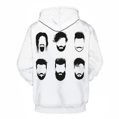 The Men of Movember - Sweatshirt, Hoodie, Pullover-My 3D Hoodie