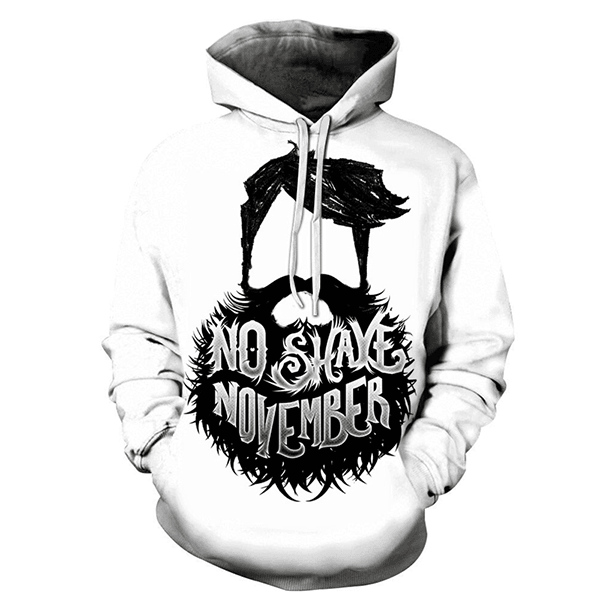 No Shave The Black Beard - Sweatshirt, Hoodie, Pullover-My 3D Hoodie