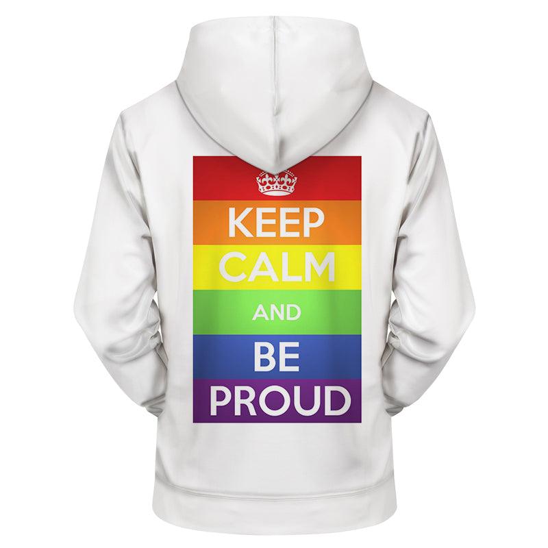 Proud Pride Hoodie 3D Sweatshirt Pullover Hoodie-My 3D Hoodie