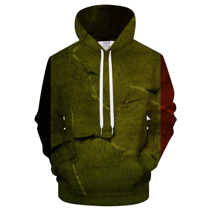 Belgian Flag 3D - Sweatshirt, Hoodie, Pullover-My 3D Hoodie