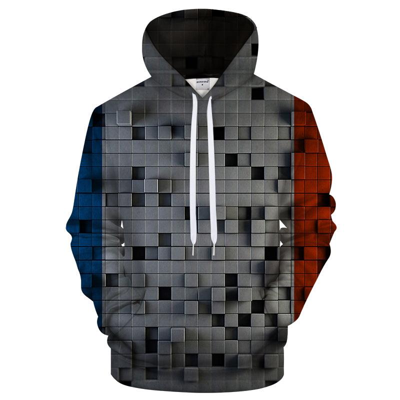 France Minesweeper Hoodie 3D - Sweatshirt, Hoodie, Pullover-My 3D Hoodie