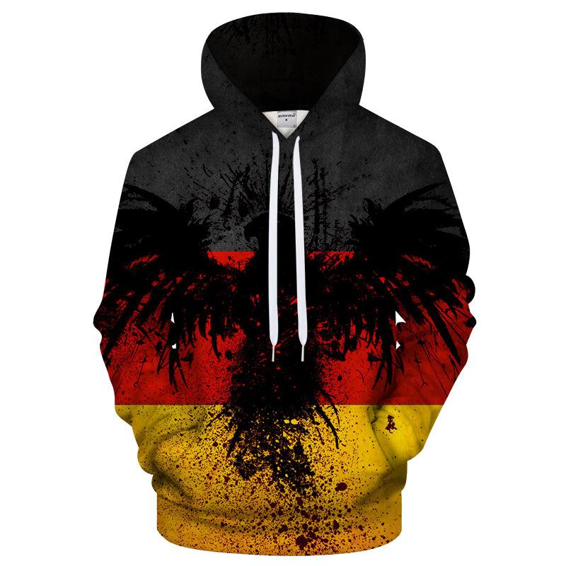 Germany Eagle 3D - Sweatshirt, Hoodie, Pullover-My 3D Hoodie