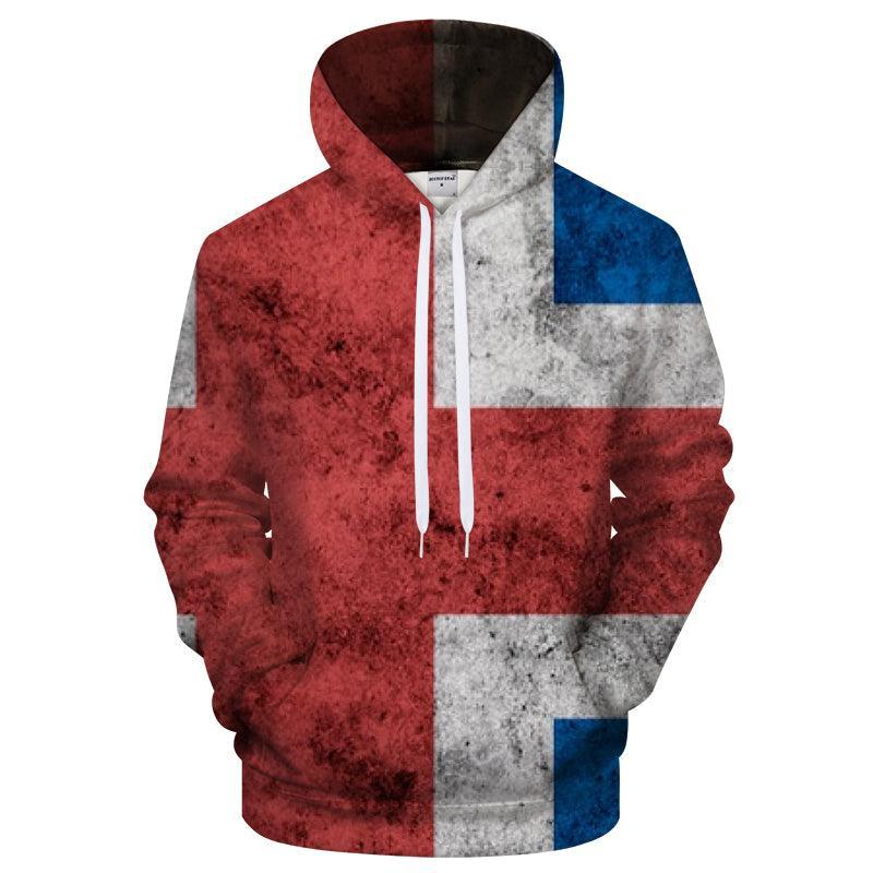 Iceland Flag 3D - Sweatshirt, Hoodie, Pullover-My 3D Hoodie