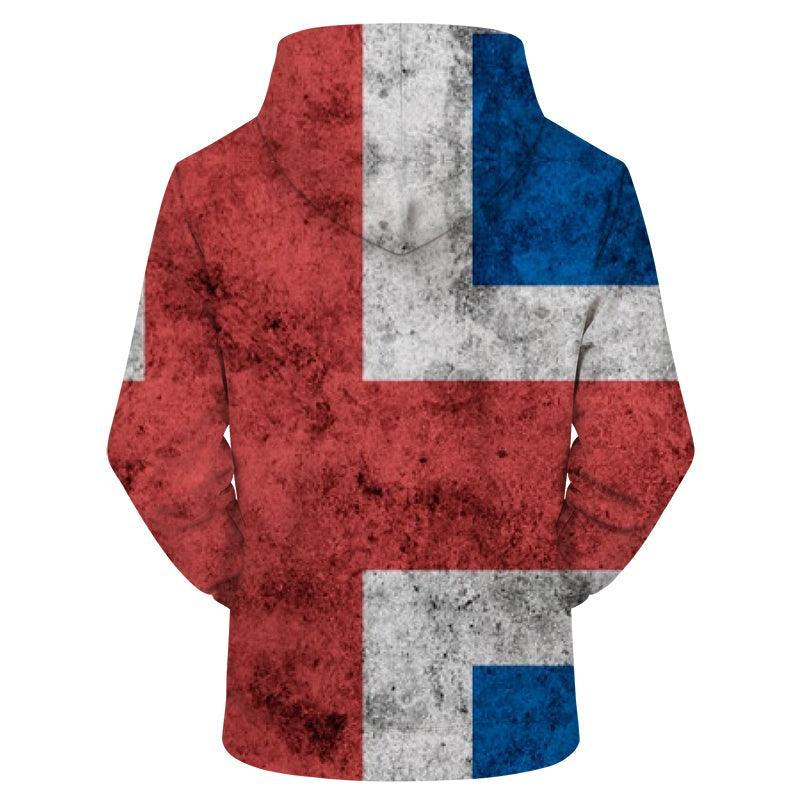 Iceland Flag 3D - Sweatshirt, Hoodie, Pullover-My 3D Hoodie