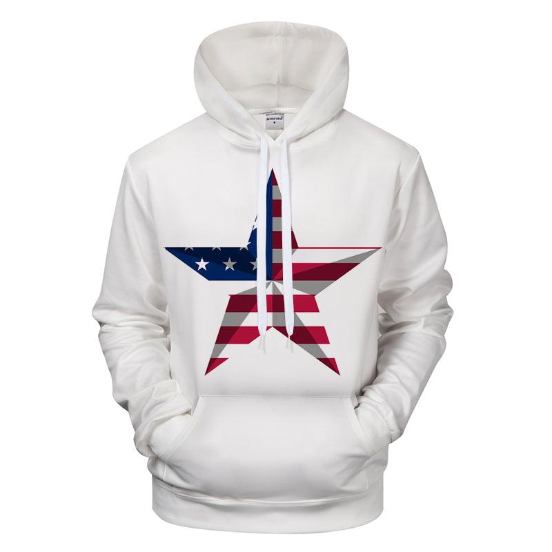 American Star 3D - Sweatshirt, Hoodie, Pullover-My 3D Hoodie