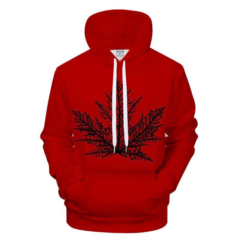 The Canadian Leaf 3D - Sweatshirt, Hoodie, Pullover-My 3D Hoodie