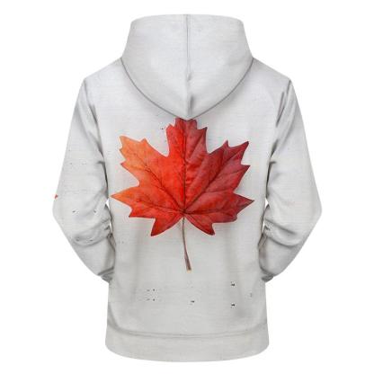 Maple Leaf Pride 3D - Sweatshirt, Hoodie, Pullover-My 3D Hoodie