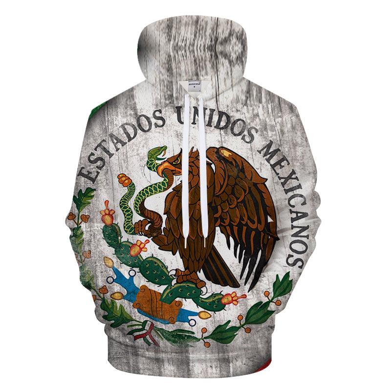 Mexico World Cup 3D - Sweatshirt, Hoodie, Pullover-My 3D Hoodie