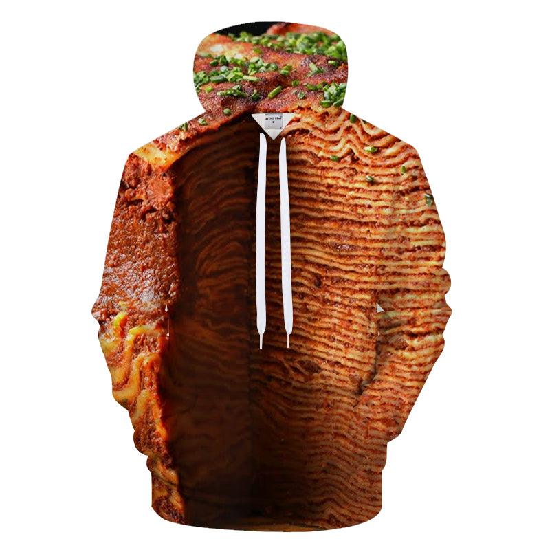 100 Layer of Lasagna 3D Hoodie-My 3D Hoodie