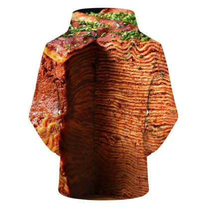 100 Layer of Lasagna 3D Hoodie-My 3D Hoodie